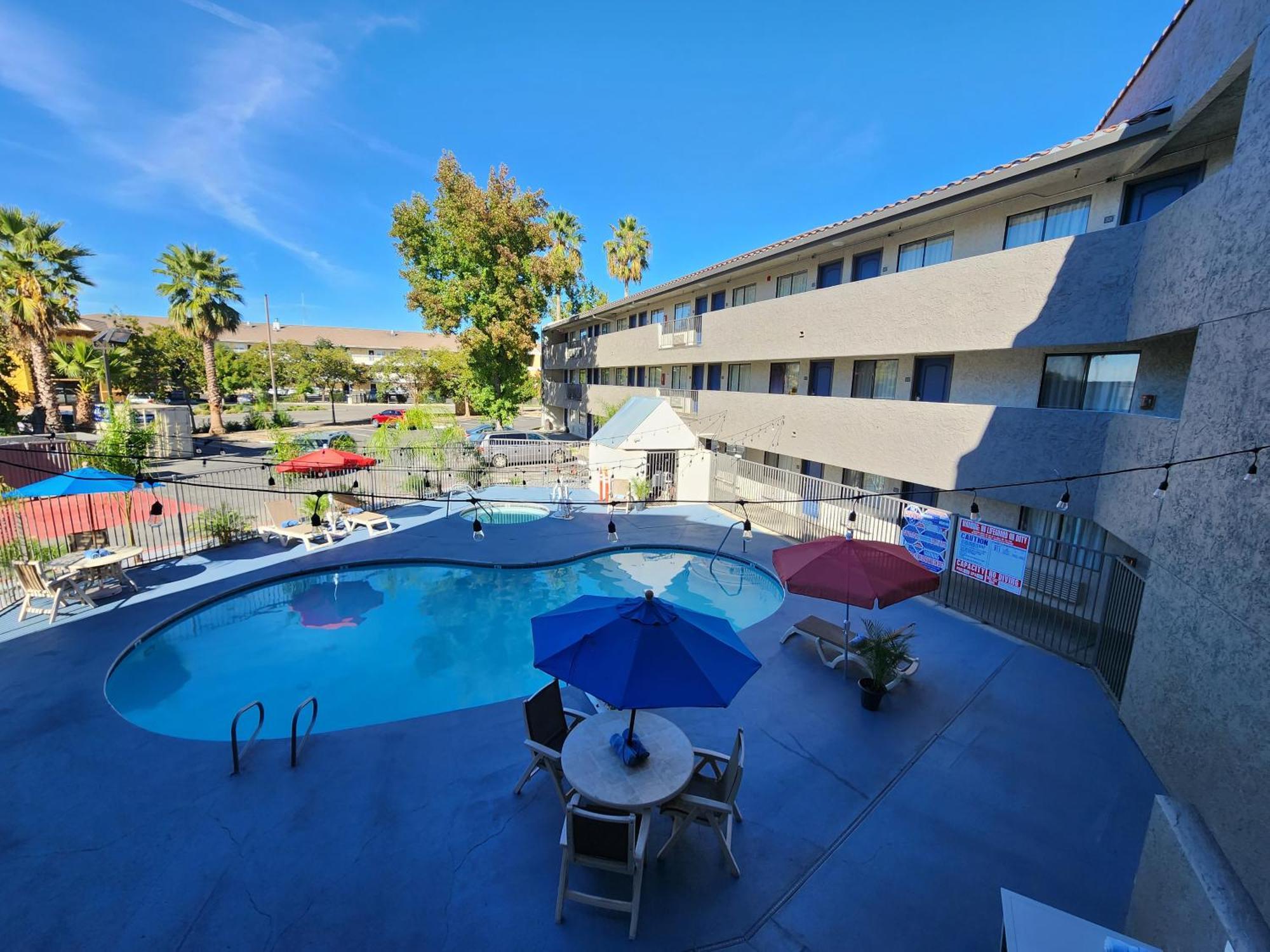 Motel 6 Sacramento Ca Natomas Exteriör bild