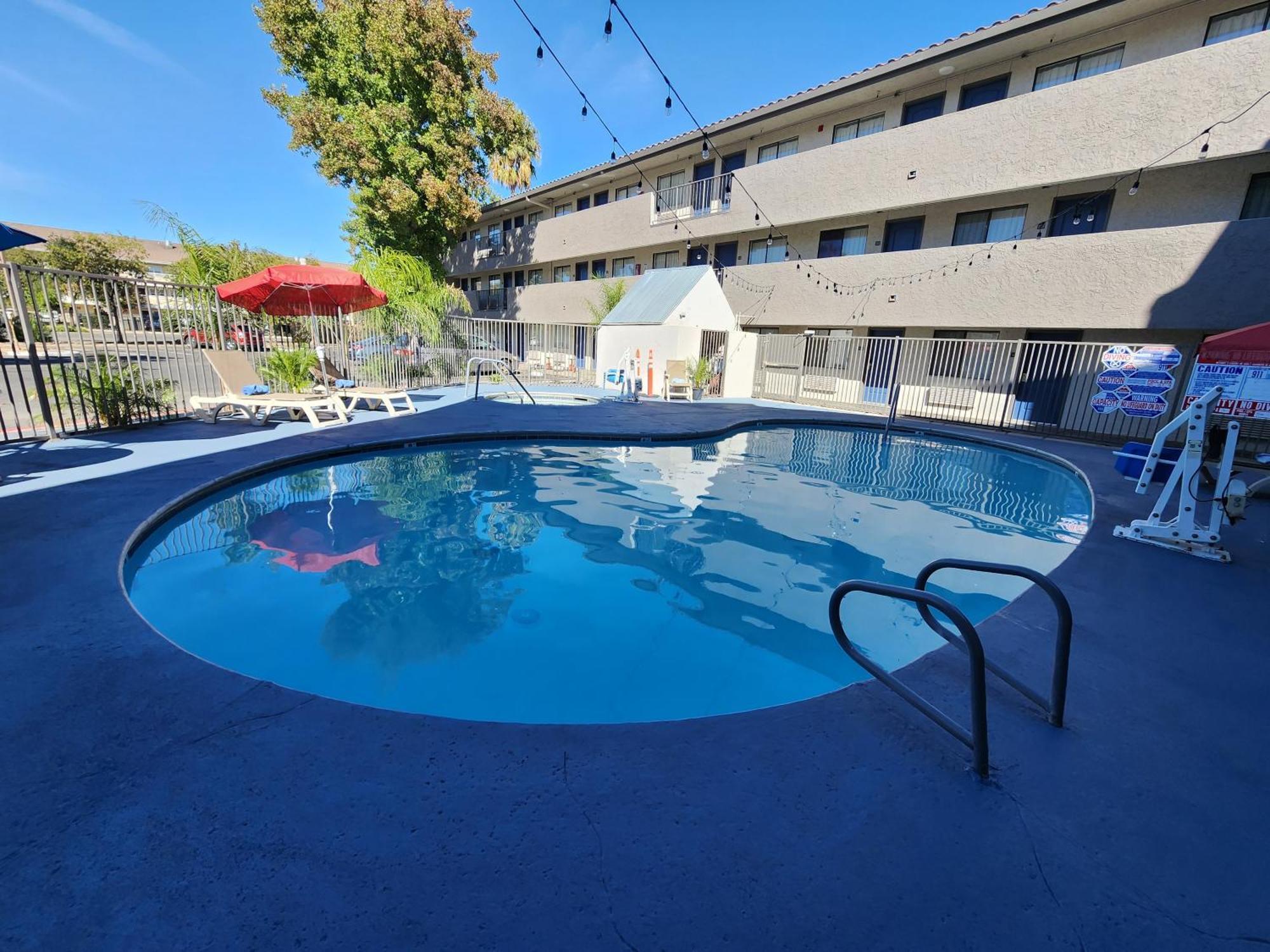 Motel 6 Sacramento Ca Natomas Exteriör bild